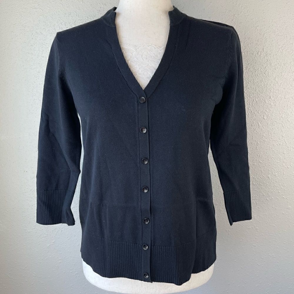 Sag Harbor Petite Cardigan Sweater Size Petite M